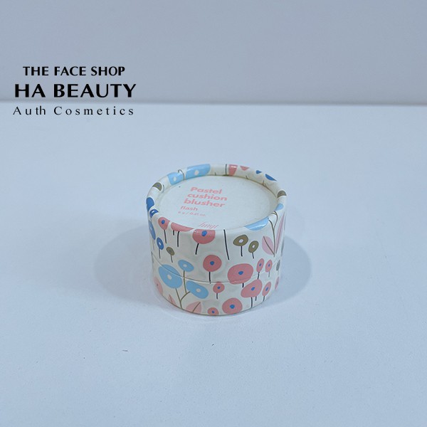 Phấn má hồng dạng bột siêu mịn kiềm dầu lâu trôi màu sắc trẻ trung Hàn Quốc The Face Shop Pastel Cushion Blusher 6g | BigBuy360 - bigbuy360.vn