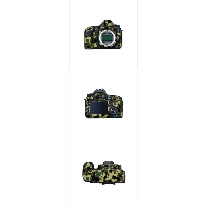 Combo Skin dành cho máy ảnh Body + Lens in hình theo yêu cầu cho Canon LG Sony Nikon Fujifilm decal máy ảnh 3M
