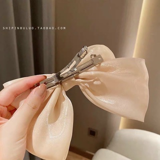 Cặp Nơ Lụa Hàn Quốc Xinh Xắn Cho Các Nàng