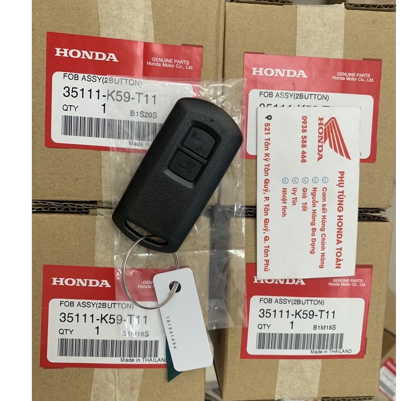 FOB REMOT CHÌA KHÓA AB / LEAD / VARIO/ VISION ZIN HONDA