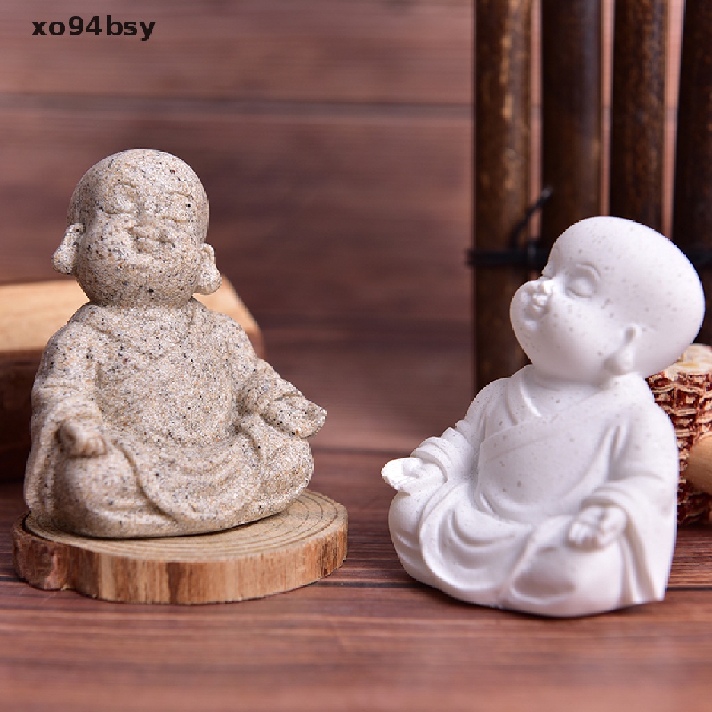Tượng Phật Nhỏ Bằng Đá Cát xo94bsy Dùng Trang Trí Nhà Cửa