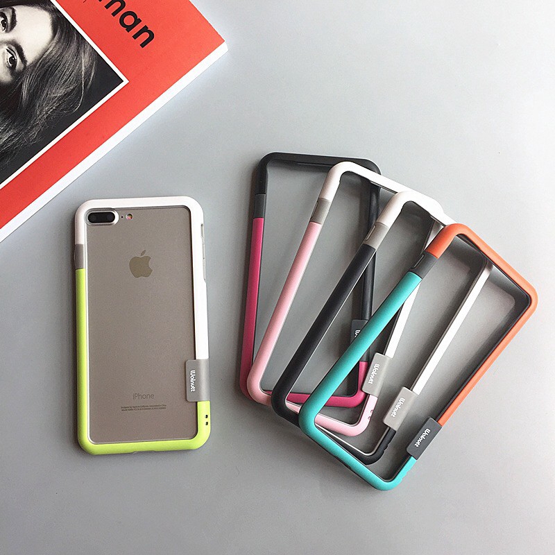 Ốp điện thoại viền cao su nhiều màu dành cho iPhone12mini 12promax 11 X MAX XR 7/8 PLUS 6/6S 7/8 6SP | BigBuy360 - bigbuy360.vn