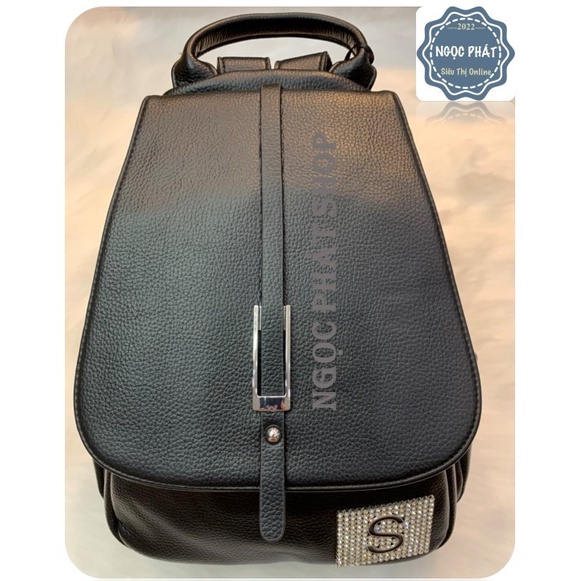 BALO NỮ XINH CHỮ S - CHẤT LIỆU DA QUẢNG CHÂU - HÀNG XỊN ĐẸP [5 NGĂN]