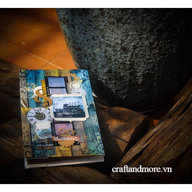 Scrapbook Fly album ảnh handmade Film de Paris