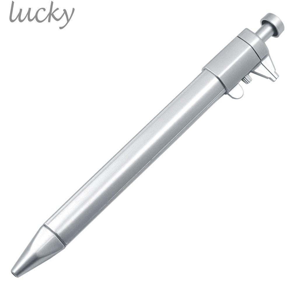 LUCKY~Multifunctional 0.5mm Neutral Ink Pen Vernier Caliper Rollerball Pen Stationery#Ready Stock