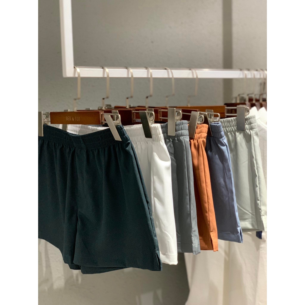 Quần đùi nam BEN&amp;TOD short vải thun co giản thoải mái vận động chuẩn form 21010