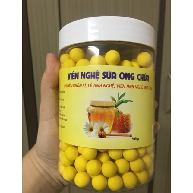 (Giá sỉ) 2 kg 4 hộp Viên Nghệ sữa ong chúa