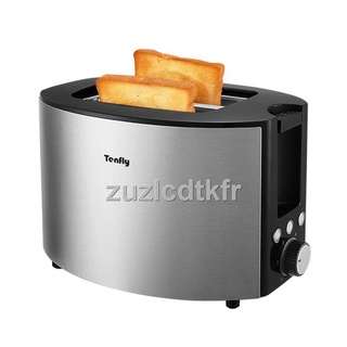 ๑ĐứcTenflyThép Không Gỉ Máy Nướng Bánh Mì Gia Đình Ăn Sáng Nhỏ Bánh Mì Nướng Nóng Bánh Mì2Viên Nén Máy Nướng Bánh Mì