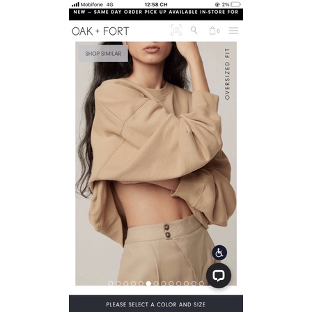 Áo nỉ oversize A68