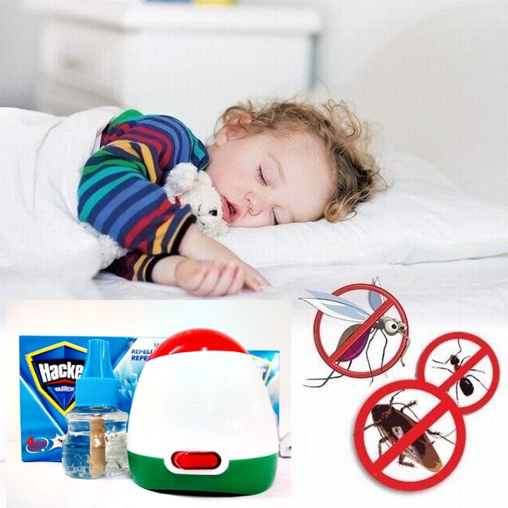 MÁY ĐUỔI MUỖI BẰNG TINH DẦU HACKER CAPU013dm