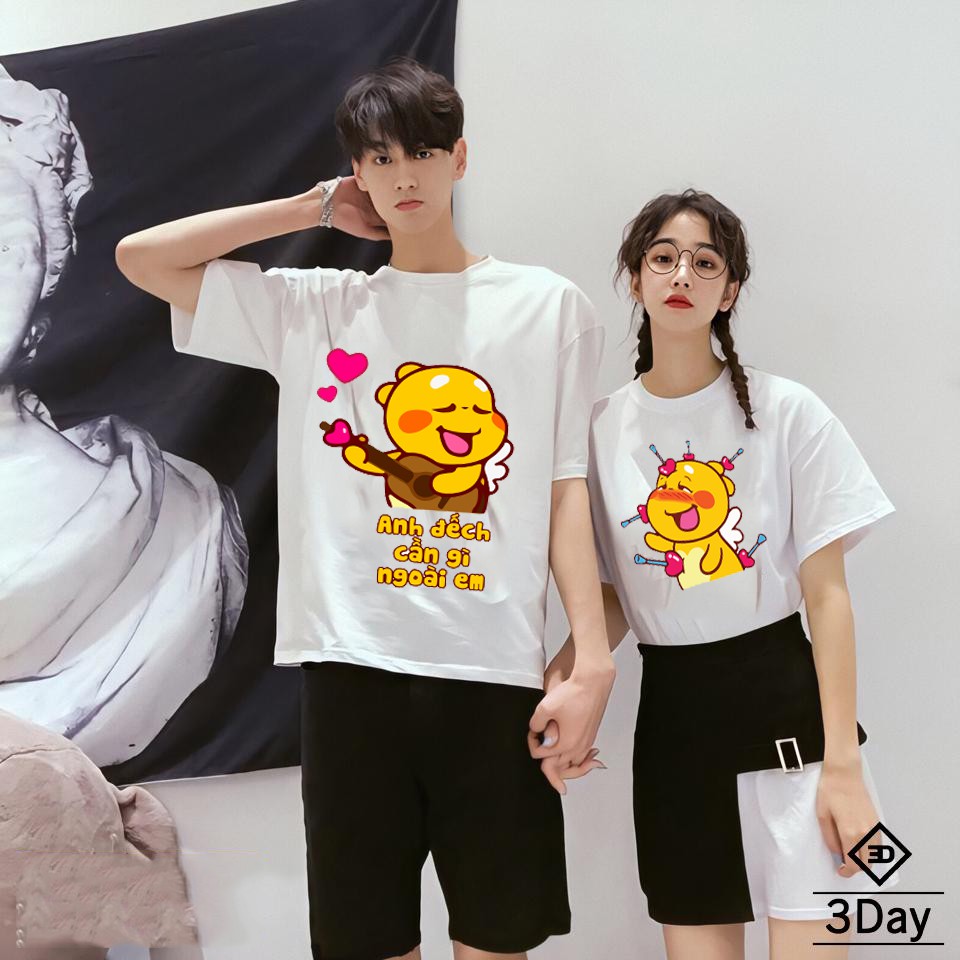 [ÁO ĐÔI GIÁ SỈ] ÁO THUN ĐÔI RỒNG CHIBI DỄ THƯƠNG