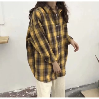 Áo Sơ Mi Nữ Sọc Ca Rô Năng Động Cá Tính EVA SOMI 10018