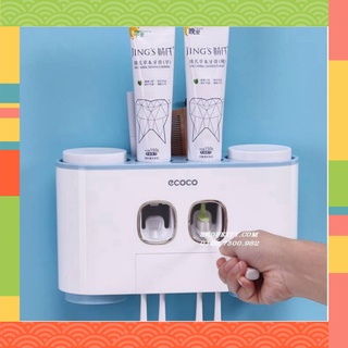Bộ nhả kem đánh răng coco [Hàng Loại 1] BCT Mart