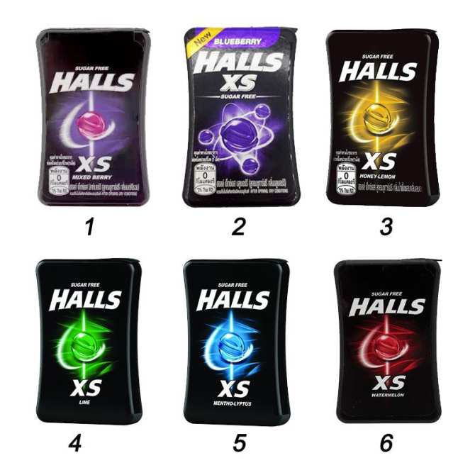 Kẹo Ngậm Không Đường Halls XS 15g