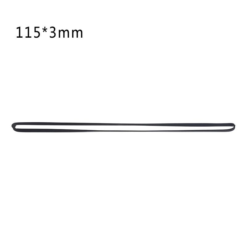 Dây đai cao su bản rộng 3mm thay thế tiện dụng cho máy hát đĩa than