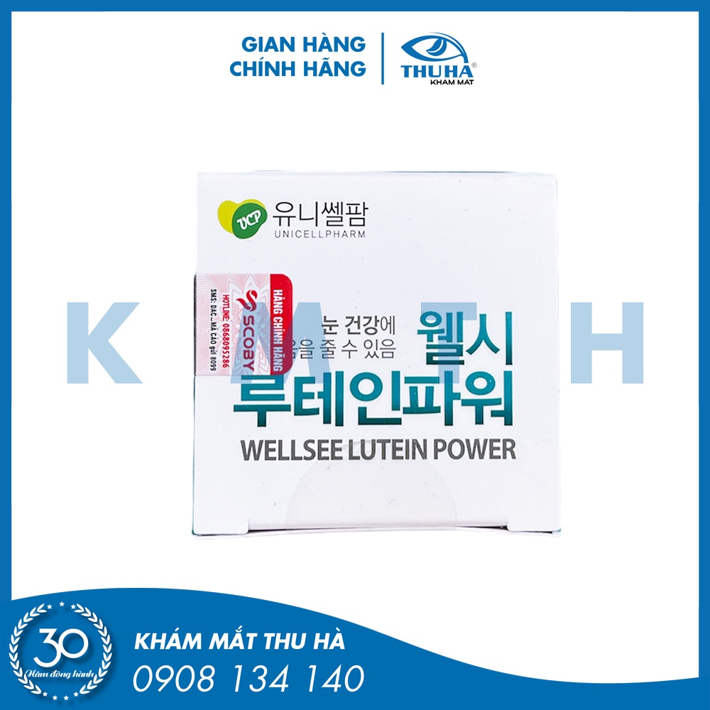 Viên bổ mắt WELLSEE LUTEIN POWER  - Chính hãng