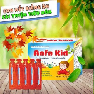 Siro Anfa Kid giúp bé tiêu hóa khỏe trẻ ăn ngon tăng cân