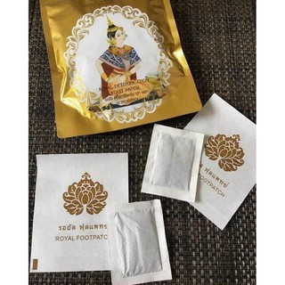Miếng Dán Thải Độc Chân Công Chúa Vàng Thái Lan (gói 10 miếng)