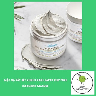 Mặt nạ đất sét Kiehls Kiehl's Rare Earth Deep Pore cho da dầu, mụn fullsize 125ml