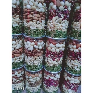 Hạt Dinh Dưỡng 500gr - Mix Nuts 5 loại hạt (Macca, Hạnh Nhân, óc chó đỏ Mỹ, Hạt điều, hạt bí xanh)