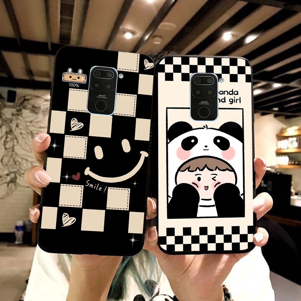 Ốp lưng Xiaomi REDMI NOTE 9 in hình cao cấp mẫu kẻ caro,mikenbe@r siêu hot