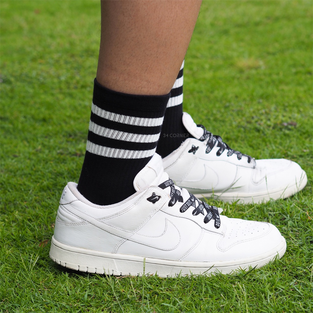 Vớ Nam Nữ Cổ Cao 3 Sọc, Tất Cao Cổ Unisex Thời Trang Phong Cách Nhật Bản