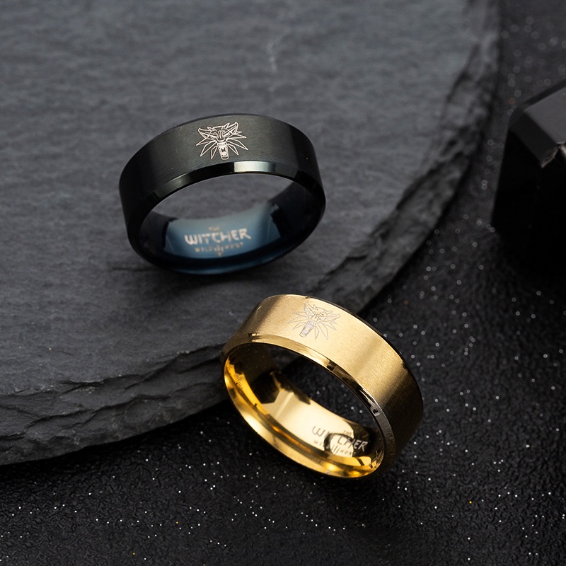 Nhẫn Nam Thời Trang Loki_Accessories Màu Bạc Đẹp Cao Cấp Chất Liệu Titan Không Gỉ - Nhẫn Titan Pander