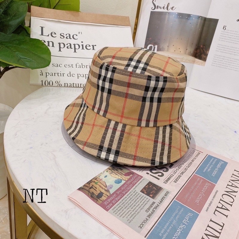 Mũ buberry super ảnh thật shop chụp