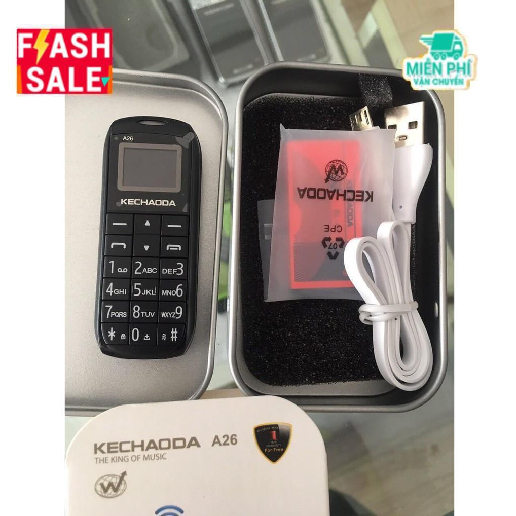 Điện thoại Kechaoda A26 siêu nhỏ 2 sim 2 sóng