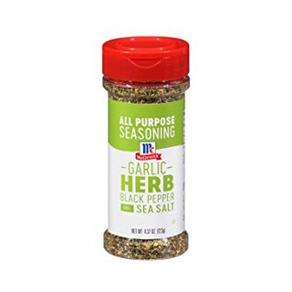 McCormick Garlick Herb Black Pepper Sea Salt