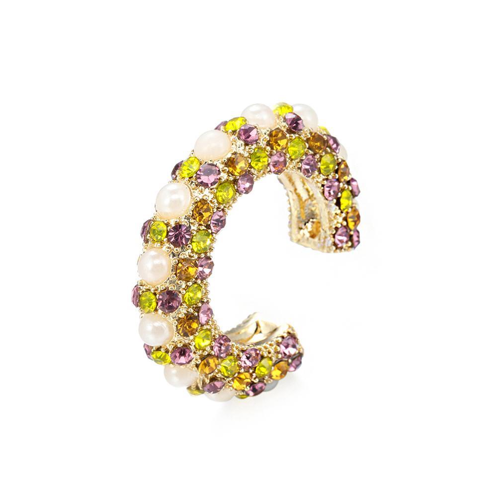 MIH Khuyên Tai Dạng Vòng Chữ C Không Xỏ Lỗ