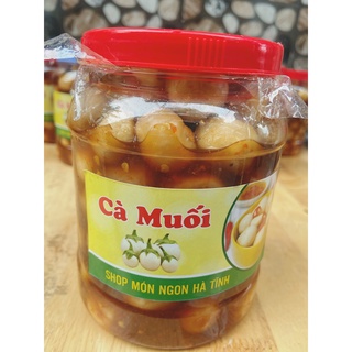 Cà Pháo Muối Dầm Nước Mắm từ Hà Tĩnh