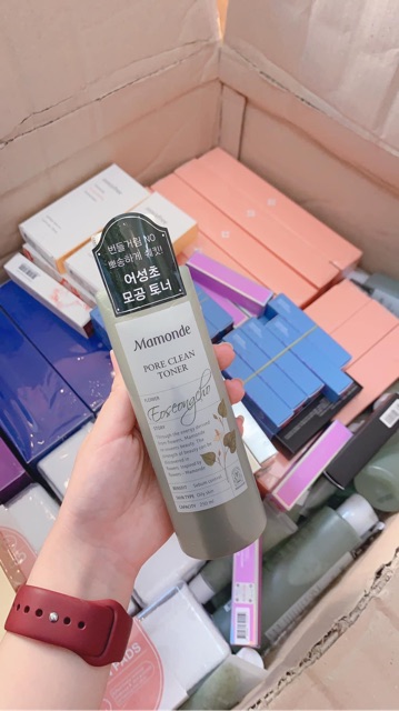 Tone nước hoa hồng Mamonde diếp cá