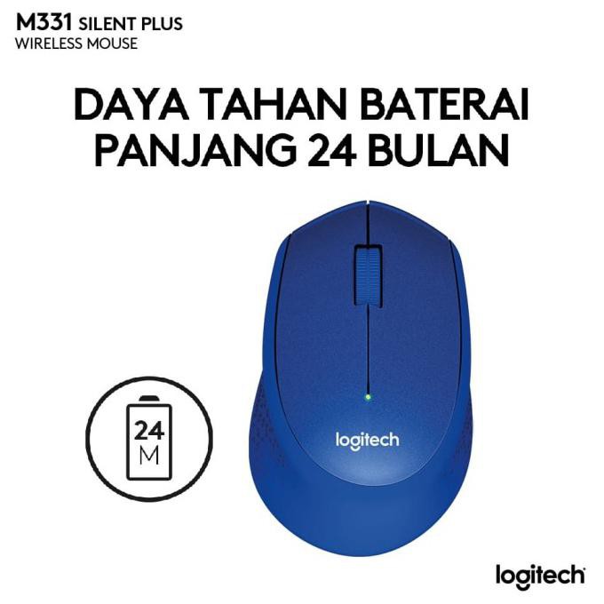 Chuột Không Dây Logitech M331 100% Chính Hãng