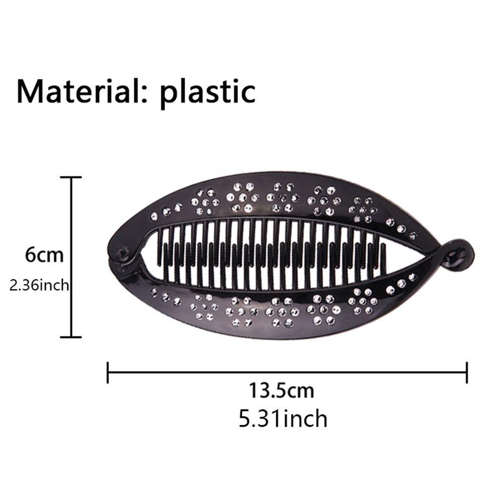 Kẹp Tóc Hình Quả Chuối / Cá Lấp Lánh Thời Trang Cho Nữ DIY|Kẹp Tóc Thiết Kế Xinh Xắn Thời Trang