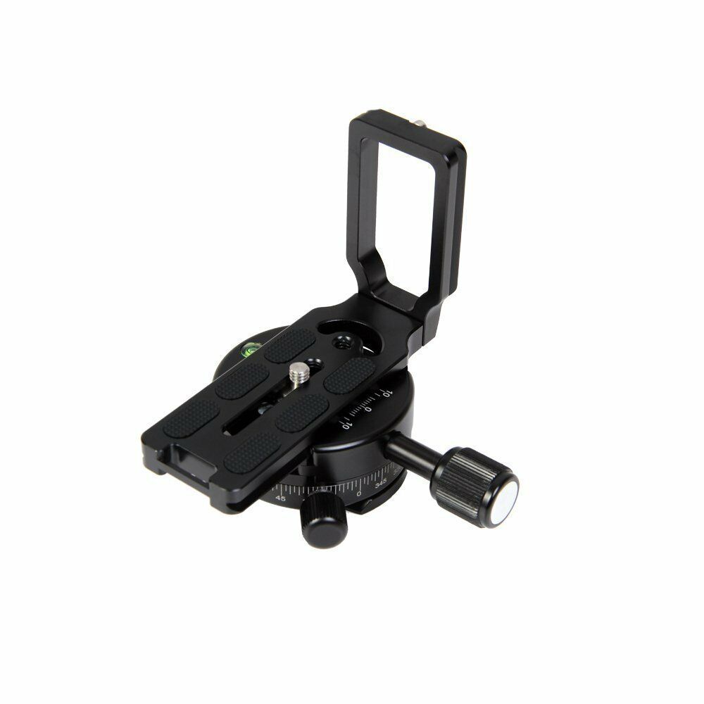 in stockMPU105 Universal Quick Release L Plate Bracket For Nikon D7200 D5300 D810a D500 80D SLR Camera Tripod Head Camera Plate