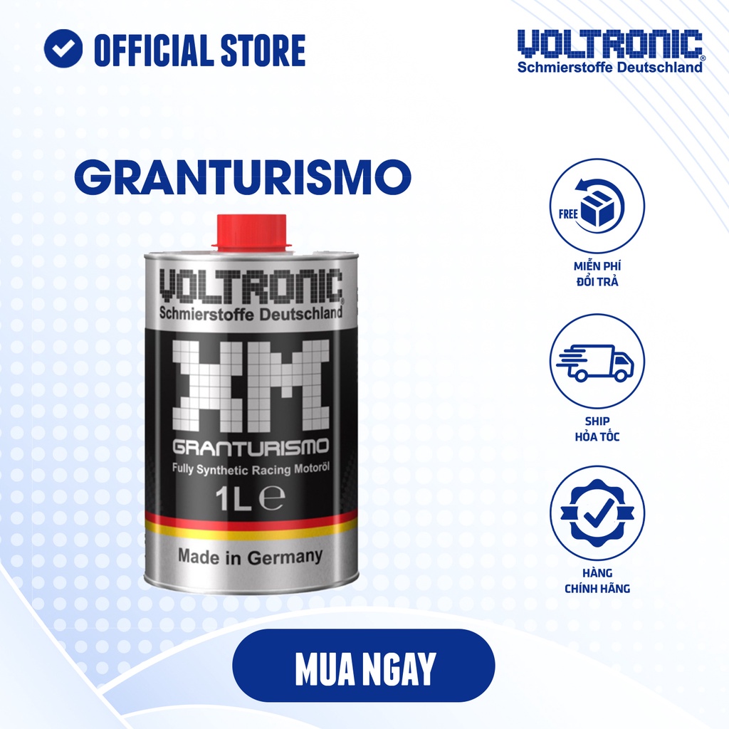 Nhớt biến thiên cao cấp nhập khẩu đức VOLTRONIC xm granturismo 1l