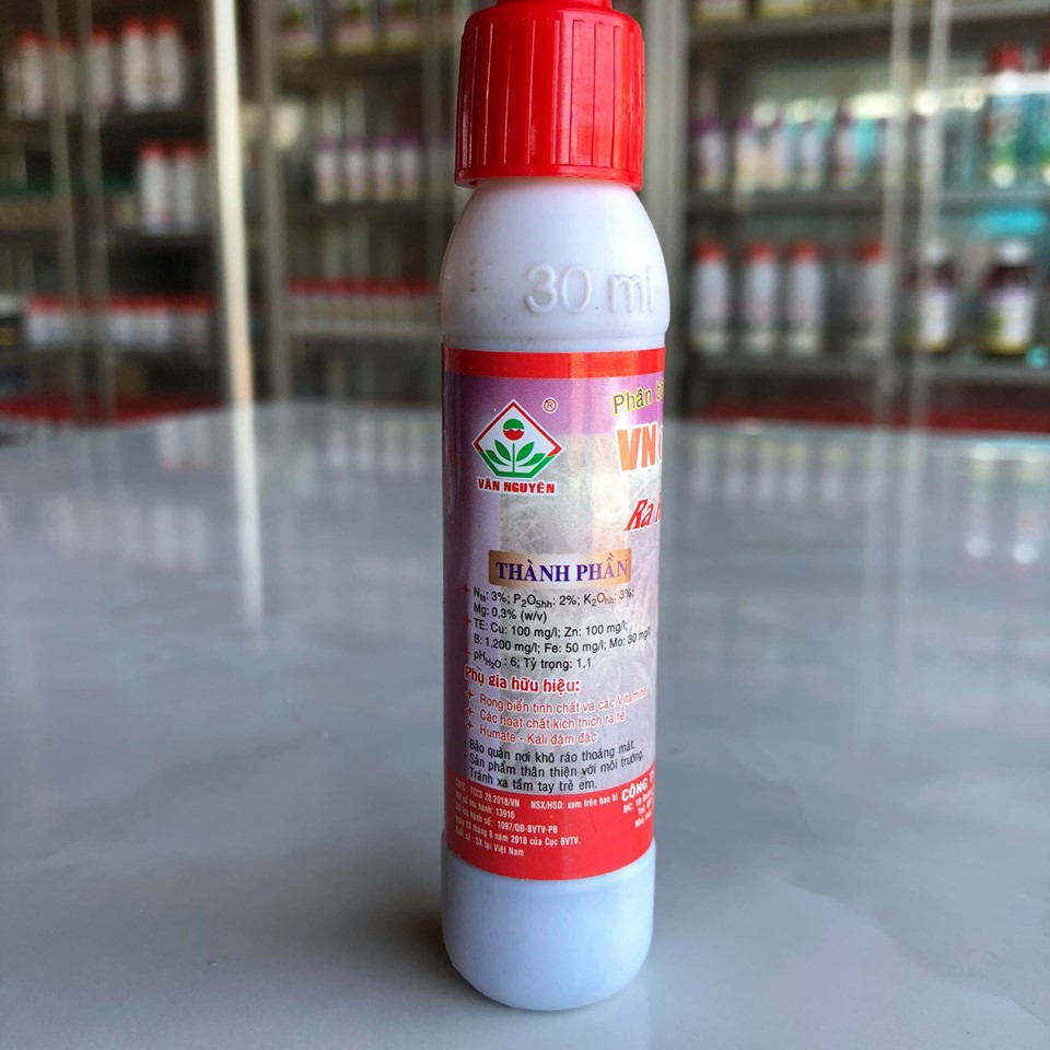 Thuốc kích thích rễ VNa34 lọ 30ml, siêu ra rễ cho cây trồng.