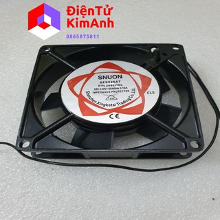 Quạt tản nhiệt 220V 9x9x2.5cm
