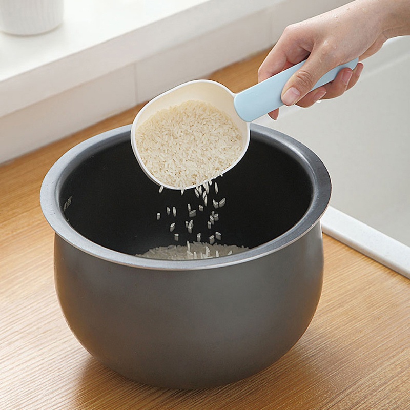Thìa xúc gạo/ bột/ gia vị/ bằng nhựa tiện dụng