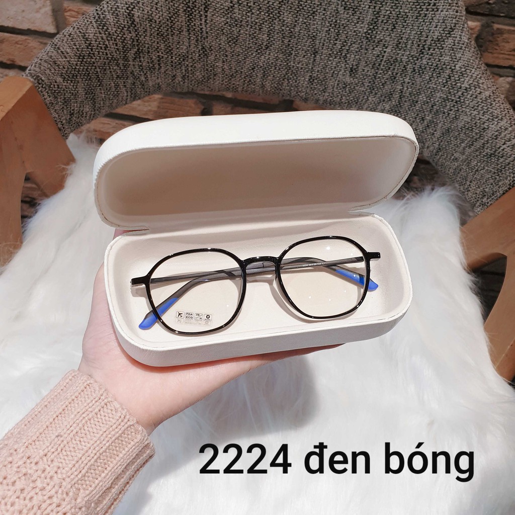 Kính Gọng Dẻo Mắt Lục Lăng G STORE Gọng Kính Cận Nữ Kiểu Dáng Mắt Tròn Đa Dạng Màu Sắc  2224 | BigBuy360 - bigbuy360.vn