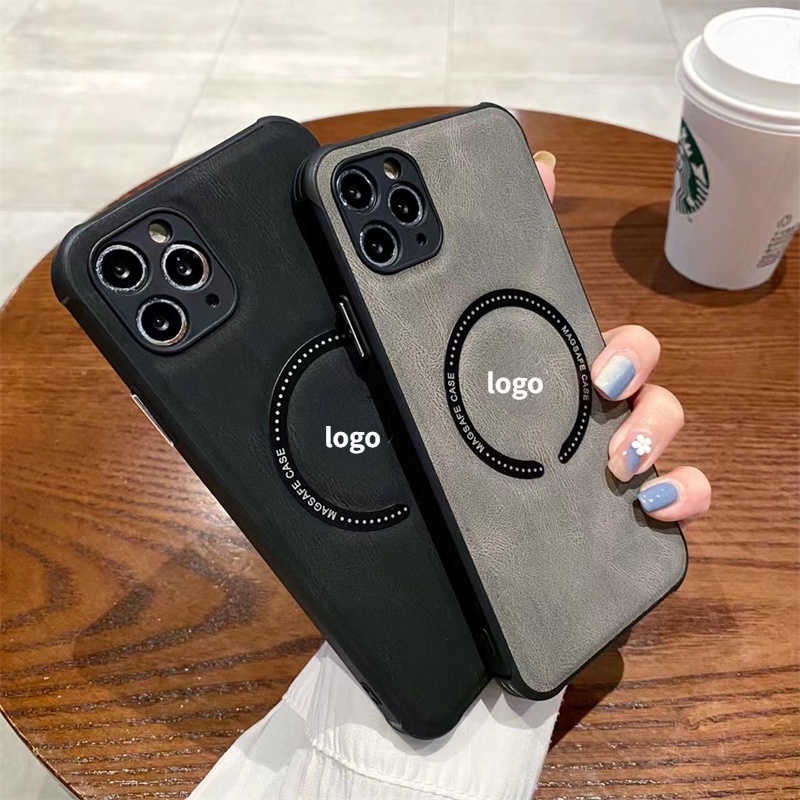 Bao Da Điện Thoại Từ Tính Cao Cấp Bảo Vệ Cho iphone 11 pro max 12 13 pro max X / Xs max XR 7plus / 8plus Ốp
