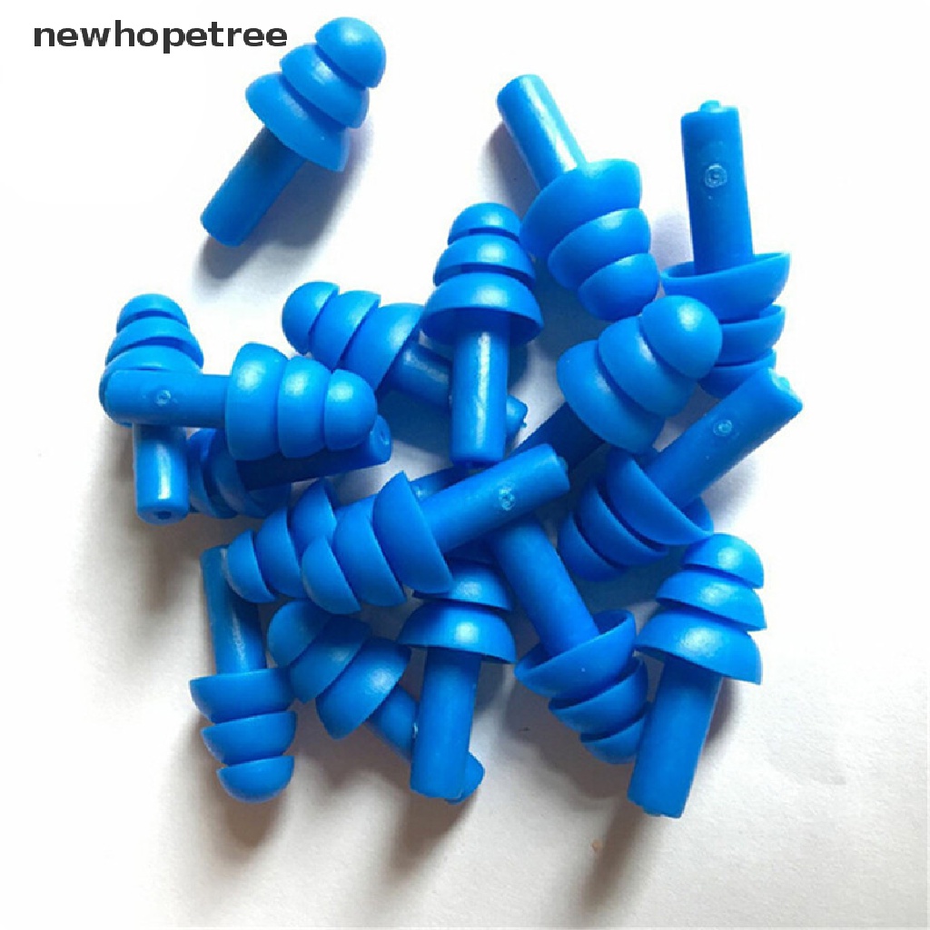 Bộ 20 Nút Bịt Tai Chống Ồn Bằng Silicone Tiện Dụng Khi Ngủ