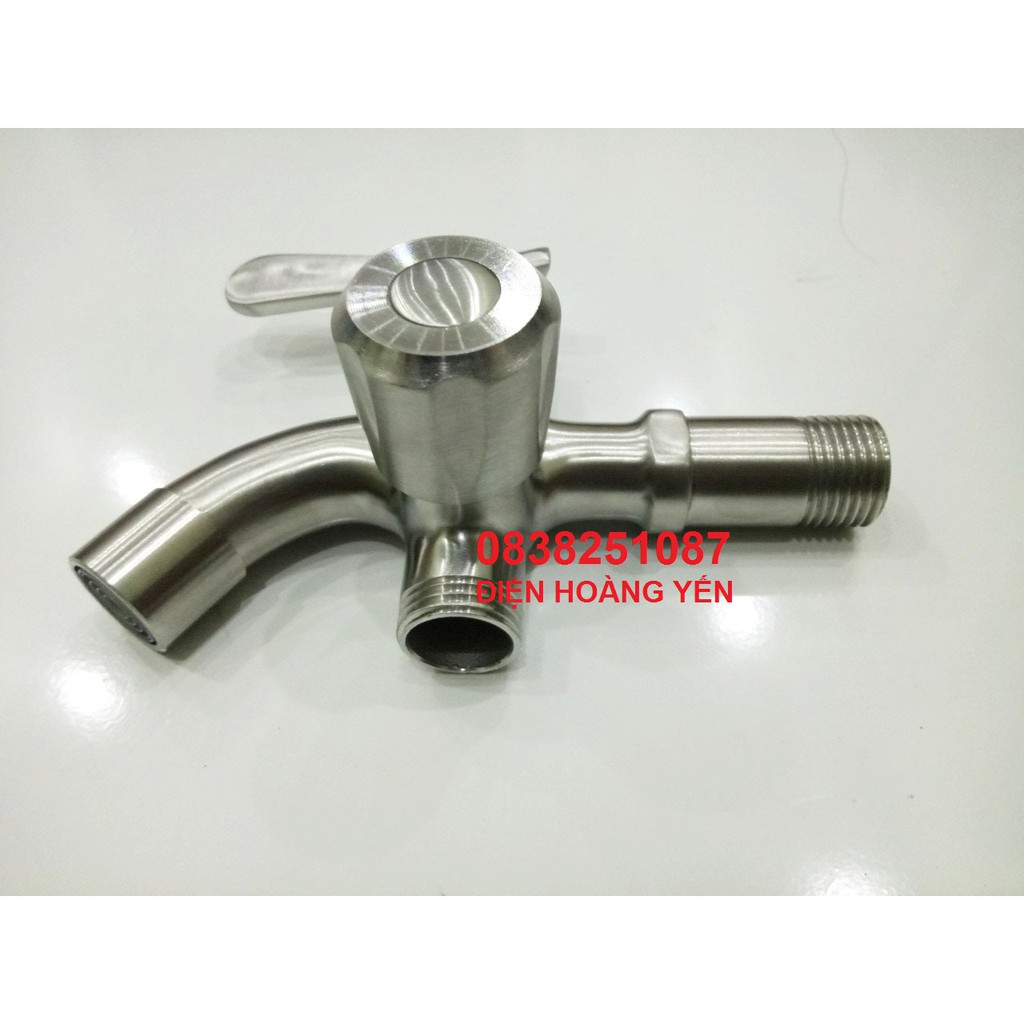 Củ sen Vòi Sen Tắm Lạnh INOX 304 THÂN ĐÚC NGUYÊN KHỐI