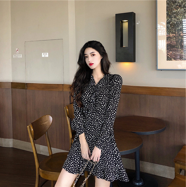 Đầm Chiffon In Hoa Kiểu Pháp Duyên Dáng Cho Nữ