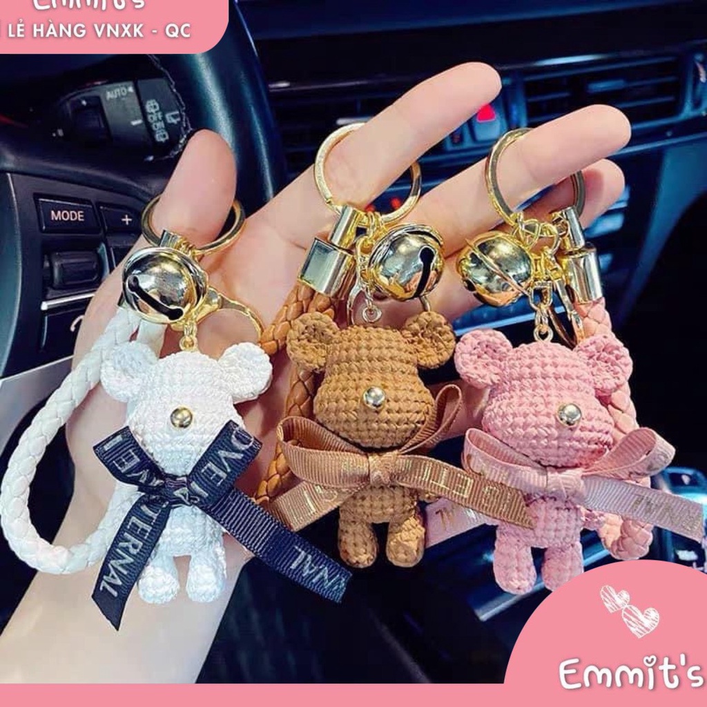 XẢ KHO - Móc khóa gấu hot trend phụ kiện túi xách siêu đẹp - hàng quảng châu