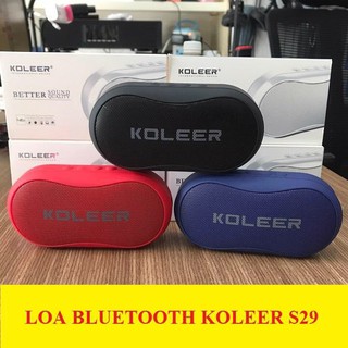 Loa Bluetooth Koleer S29 Mini