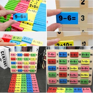 Đồ chơi domino toán học 36 chi tiết
