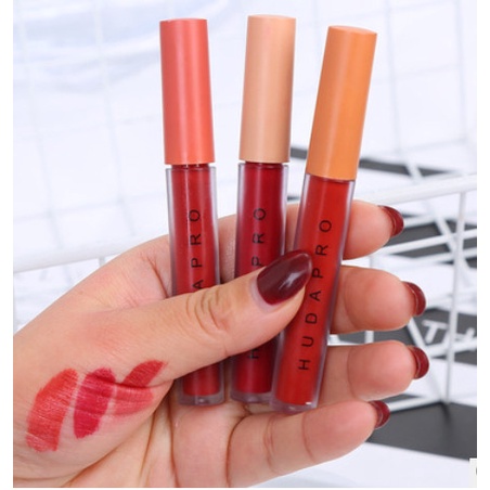 Set 3 Son Kem Siêu Xinh , Siêu lì , Lâu Trôi HUDAPRO