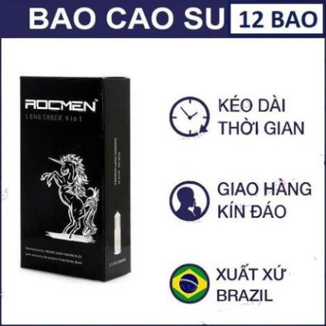 COMBO BAO CAO SU ROCMEN [COMBO SIÊU RẺ SIÊU HOT]   15 BAO CÓ GÂN GAI KÉO DÀI THỜI GIAN QUAN HỆ [ HÀNG CHÍNH HÃNG ]